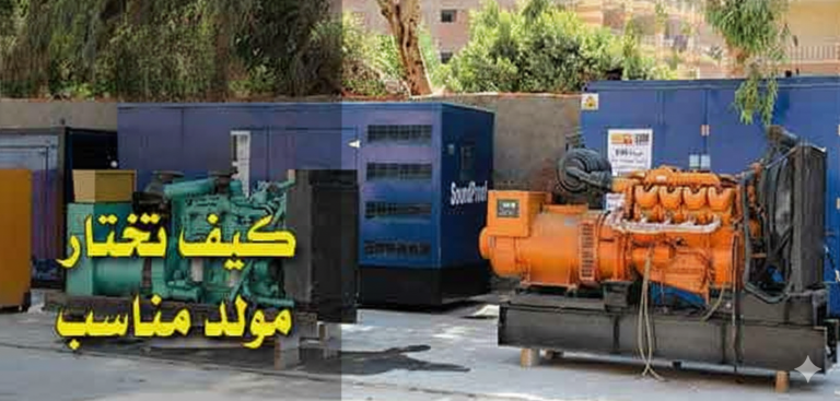 نصائح عند شراء مولدات الكهرباء