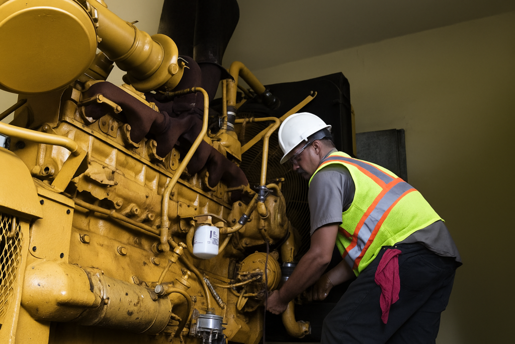 التشخيص المبكر لأعطال المولدات الكهربائية