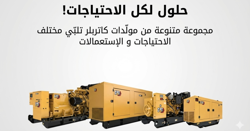 أفضل شركات مولدات CAT في مصر